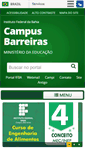 Mobile Screenshot of barreiras.ifba.edu.br